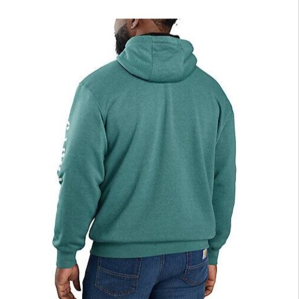 Carhartt RAIN DEFENDER® LOOSE FIT FLEECE-LINED LOGO GRAPHIC SWEATSHIRT - NWT - Picture 2 of 7